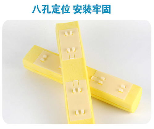 海綿頭5個裝對折膠棉拖把頭海綿拖把頭替換頭海棉拖把拖布頭墩布